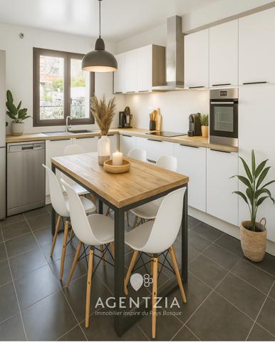 Bassussarry (64200) Bassussary bourg maison non mitoyenne T5 jardin garage