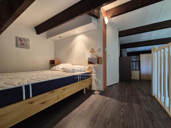 Saint-Cyprien "Marina Les Capellans" : Appartement 2 pièces + cabine + mezzanine + parking vue Marina à vendre