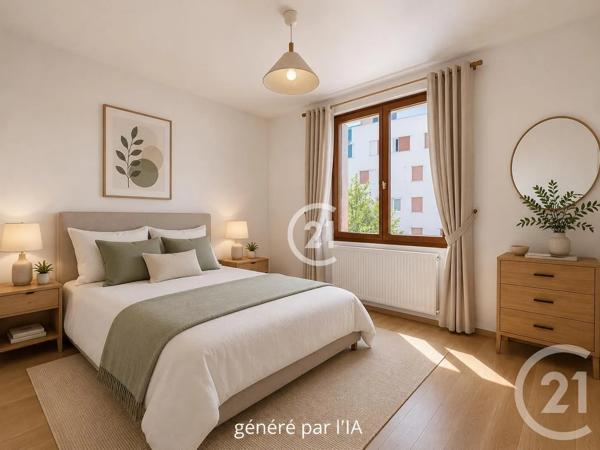 Appartement F3 à vendre  3 pièces - 53,71 m 2   MONTREUIL  - 93