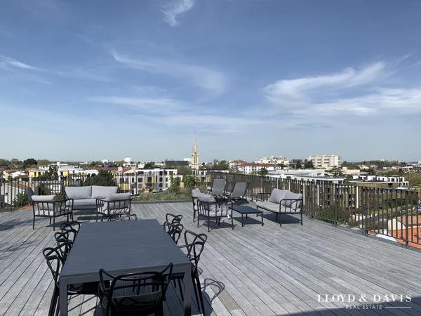 Bordeaux-Caudéran, adresse confidentielle – Rooftop privé et élégance en apesanteur