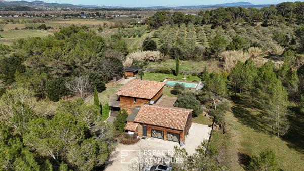 Villa lumière, création d’architecte en écrin naturel