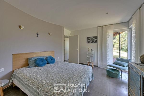 Villa lumière, création d’architecte en écrin naturel