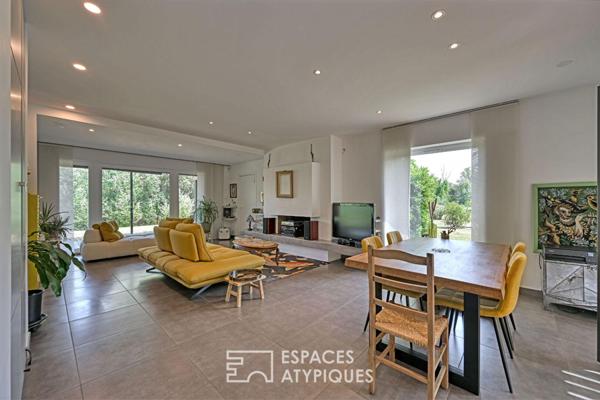 Villa lumière, création d’architecte en écrin naturel