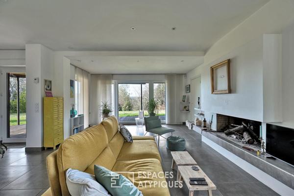 Villa lumière, création d’architecte en écrin naturel