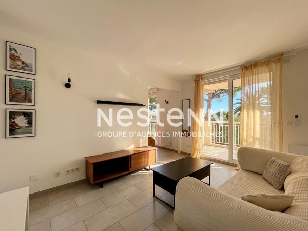 GOLFE-JUAN - 2/3P - DERNIER ETAGE - TERRASSE - PISCINE
