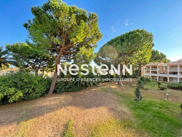 GOLFE-JUAN - 2/3P - DERNIER ETAGE - TERRASSE - PISCINE