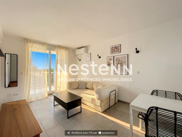 GOLFE-JUAN - 2/3P - DERNIER ETAGE - TERRASSE - PISCINE