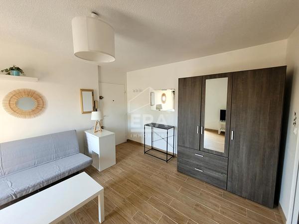 Marseille 14ème_Le Merlan-Appartement meublé 24.8 m2 + box