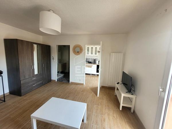 Marseille 14ème_Le Merlan-Appartement meublé 24.8 m2 + box