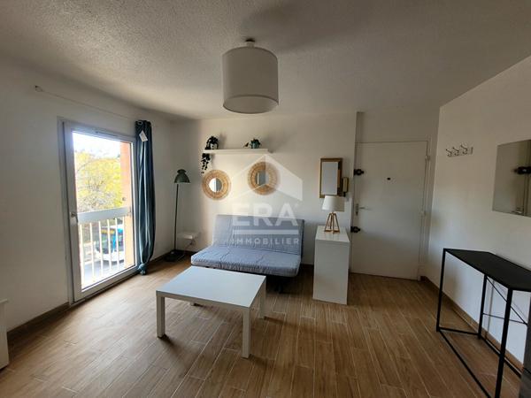 Marseille 14ème_Le Merlan-Appartement meublé 24.8 m2 + box