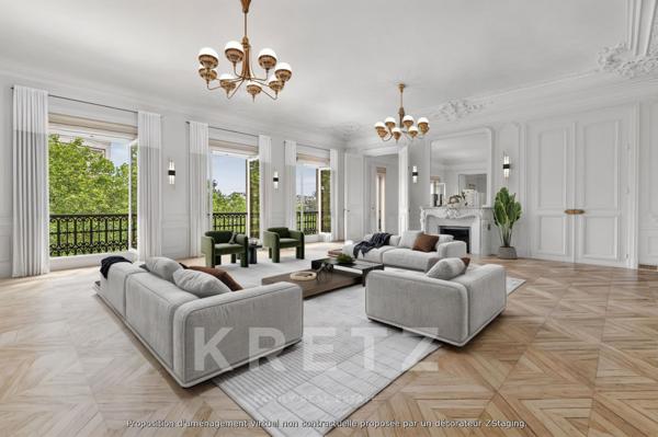 Duplex avec vue unique sur L'Arc de Triomphe