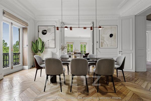 Duplex avec vue unique sur L'Arc de Triomphe