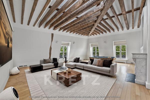 Duplex avec vue unique sur L'Arc de Triomphe