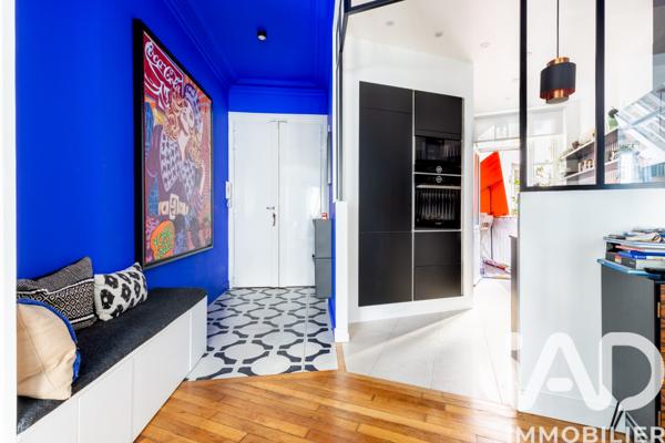 Appartement à vendre 3 pièces 85 m² Courbevoie