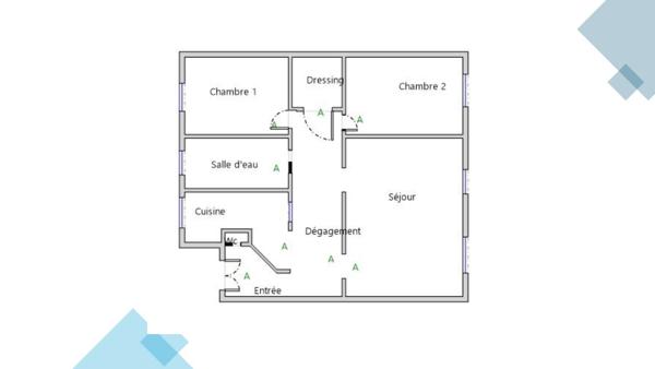 Appartement à vendre 3 pièces 85 m² Courbevoie