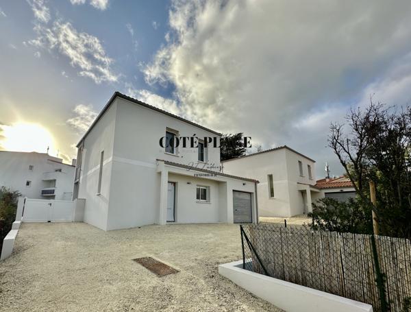 Saint-Georges-de-Didonne (17110) VILLA NEUVE (LOT 1) 4 CHAMBRES GARAGE TERRASSES AU PRIX DE 595 000 € HAI