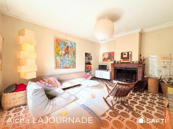 Maison de 136m2, jardin 300m2, Garage 26m2!