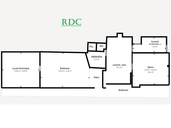 Maison 5 pièces - 98 m² Exclusivité efficity