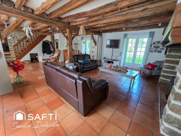 Propriété de charme 6 pièces- 195m²- 2160m²