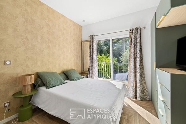 Charmante maison deux chambres rénovée avec patio