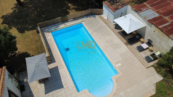 Demeure ancienne rénovée avec piscine