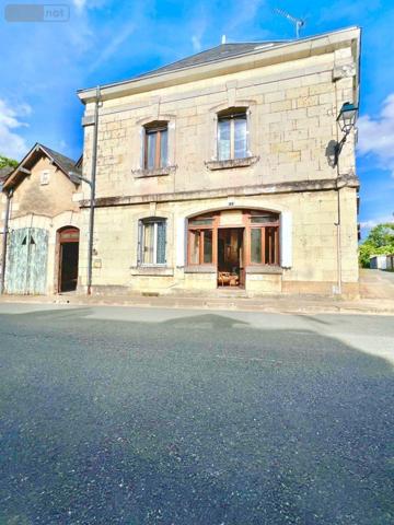 Maison de ville à vendre à Écueillé dans l'Indre (36240), ref : 016/428