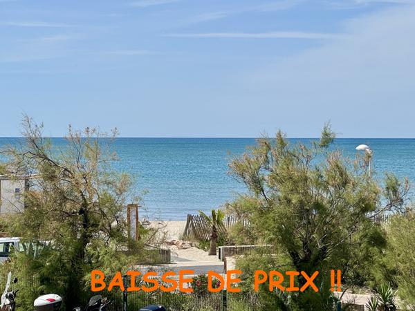 PALAVAS RIVE DROITE 3 PIÈCES D'ARCHITECTE EN 1ERE LIGNE