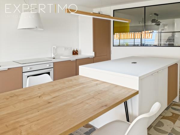 PALAVAS RIVE DROITE 3 PIÈCES D'ARCHITECTE EN 1ERE LIGNE