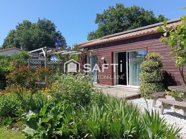 A Aizenay, maison en bois 96 m², 4 chambres