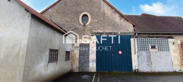 Grange à fort potentiel en plein cœur de Buzançais