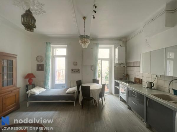 A VENDRE MARSEILLE 13003 ST LAZARE ST CHARLES APPARTEMENT T2 COURS TERRASSE CAVE
