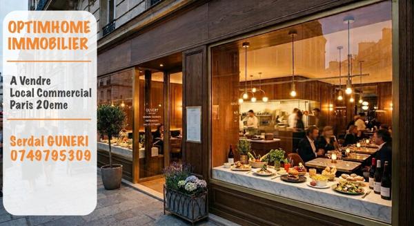 Local  Commercial PARIS 20EME  ARRONDISSEMENT 51m2 685000€