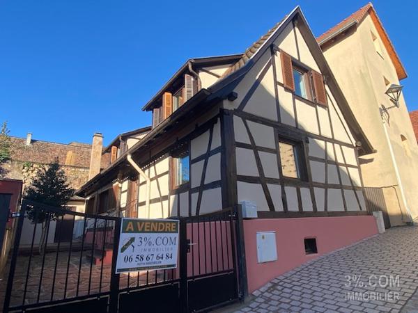 3%.COM Belle maison alsacienne rénovée avec cour Hochfelden (67270)
