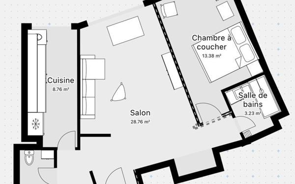 Appartement à vendre    2 pièces • 54,13 m2 Mandelieu-la-Napoule