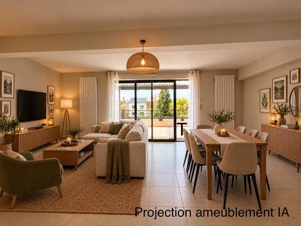Appartement Le Mans, Parc de Verdigné, quartier Les Maillets, T3 de 73 m2 dans résidence de 2011