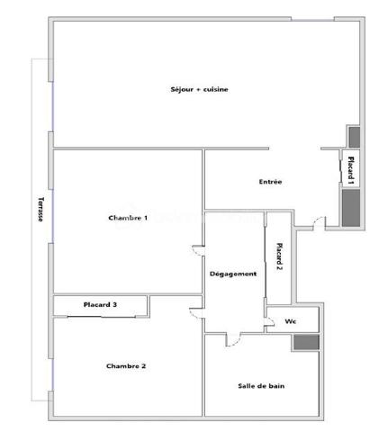 Appartement de 65 m²
