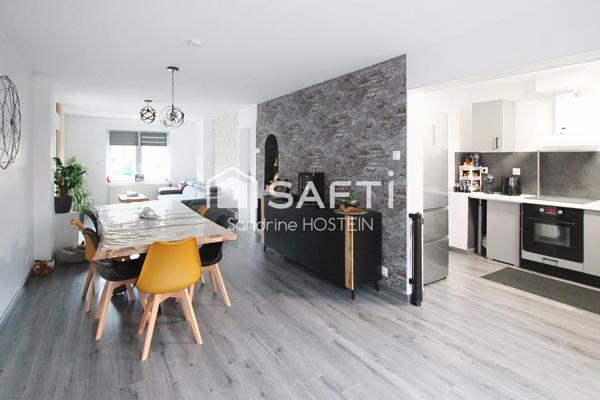 Joli appartement avec 2 chambres, garage, terrasse et jardin!