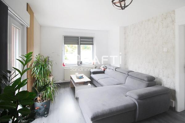 Joli appartement avec 2 chambres, garage, terrasse et jardin!
