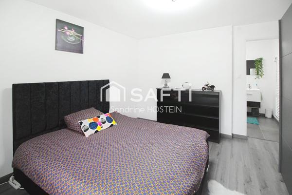 Joli appartement avec 2 chambres, garage, terrasse et jardin!