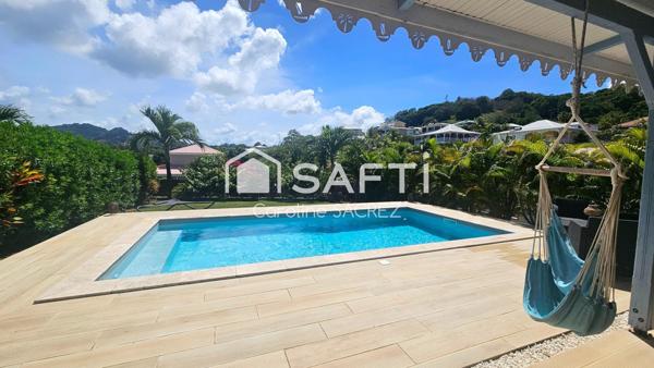 Maison avec piscine et grand espace extérieur – Bois Neuf Le Robert