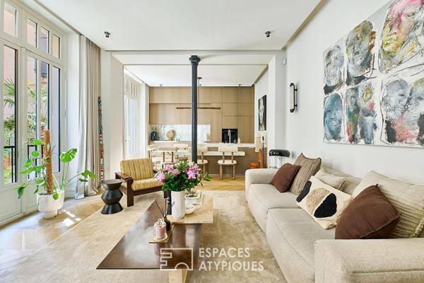 Atelier réinventé avec terrasse à Goncourt