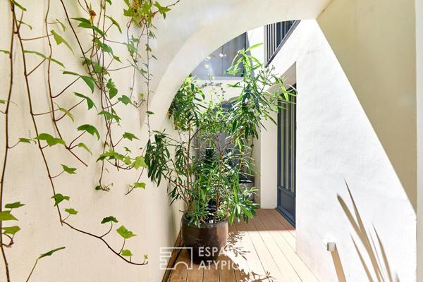 Atelier réinventé avec terrasse à Goncourt