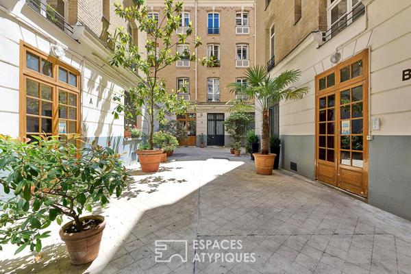 Atelier réinventé avec terrasse à Goncourt