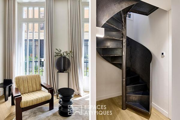 Atelier réinventé avec terrasse à Goncourt