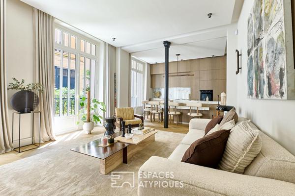 Atelier réinventé avec terrasse à Goncourt