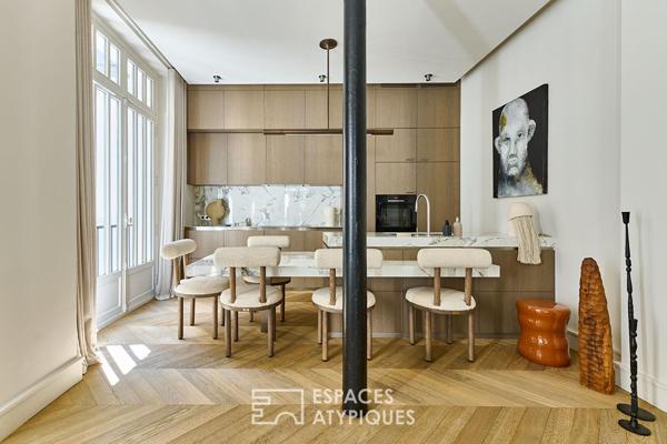 Atelier réinventé avec terrasse à Goncourt