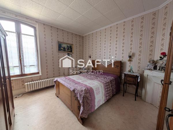 MAISON, DEPENDANCES, JARDIN, GRENIER AMENAGEABLE