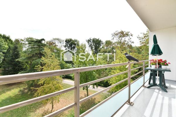 Bel appartement avec vue imprenable sur la plaine de BALIZY! Ravalement récemment executé!