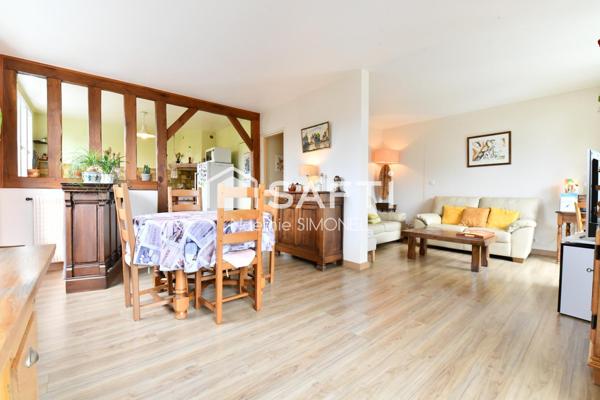 Bel appartement avec vue imprenable sur la plaine de BALIZY! Ravalement récemment executé!