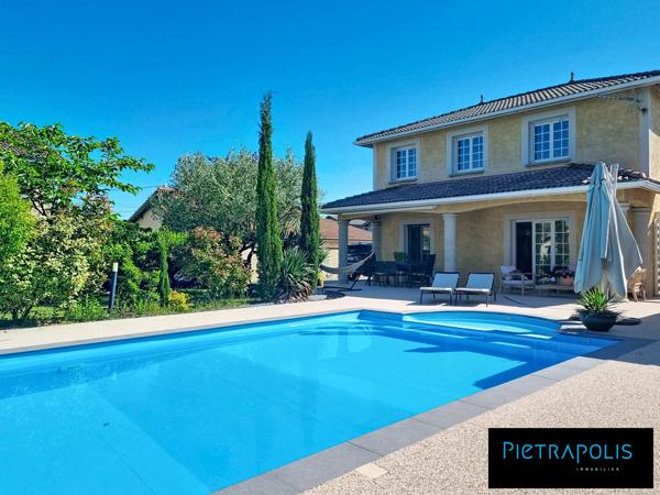 Maison avec piscine - 4 chambres - Beauregard -
